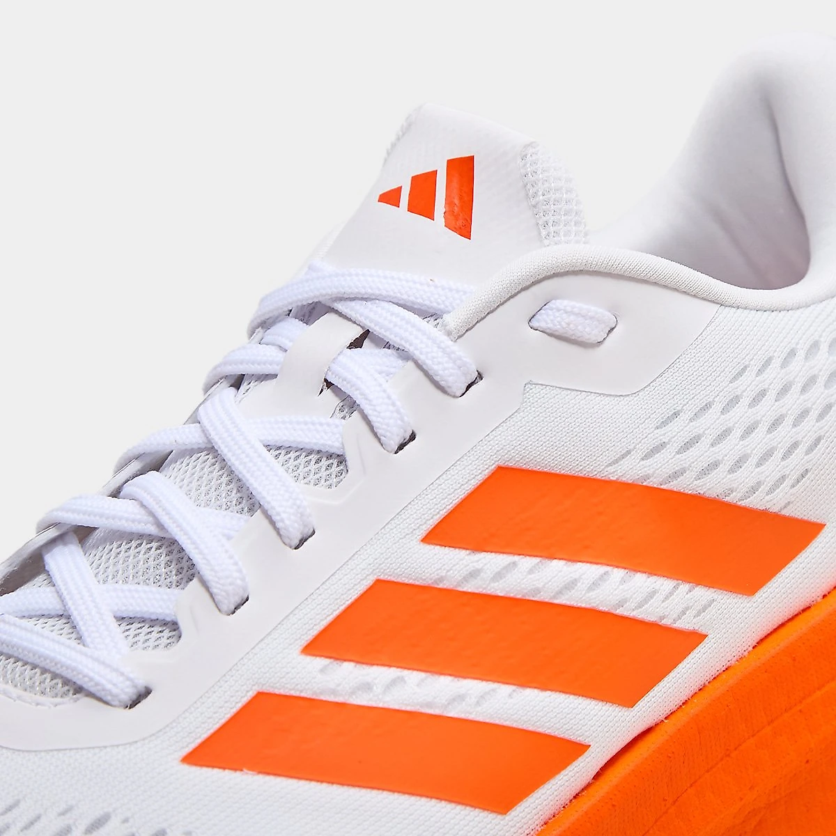 Tênis Adidas Boost Run Branco+Laranja - 34