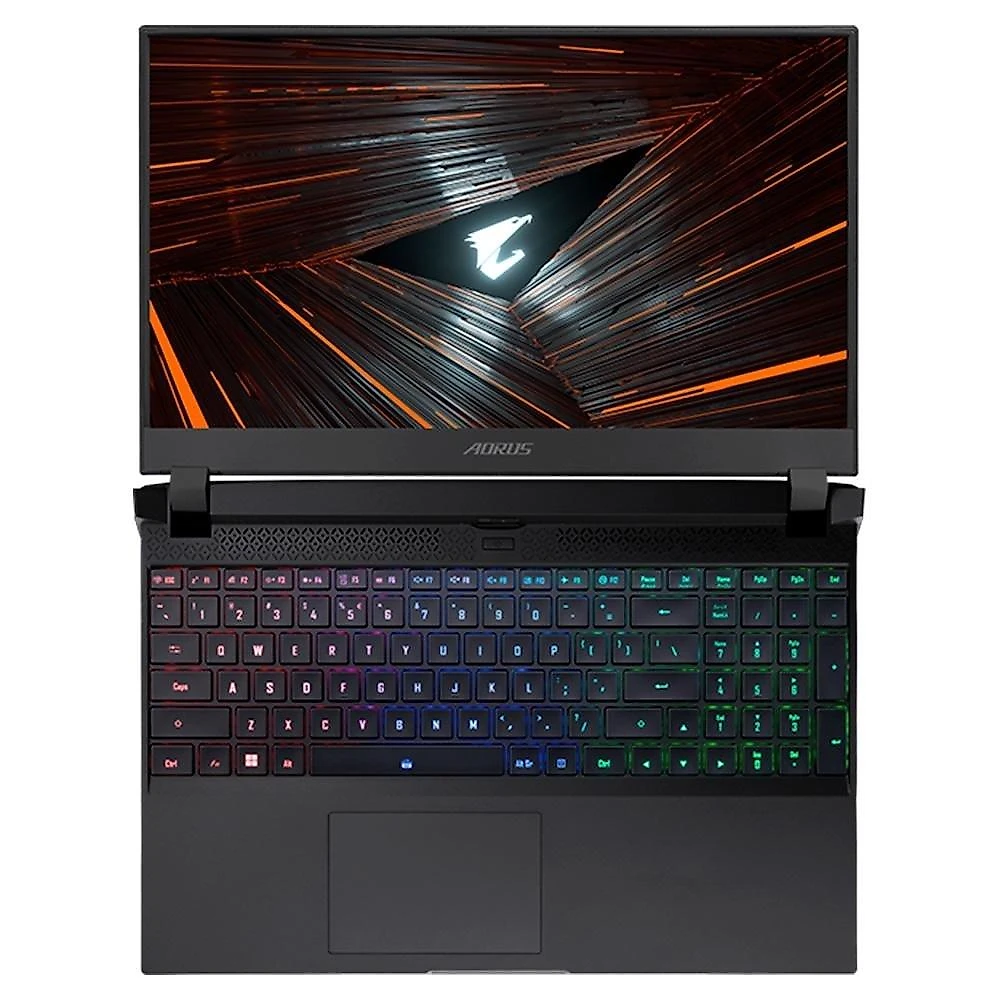 Notebook Gamer Gigabyte AORUS 5 Intel Core i7-12700H, 16GB RAM, RTX 3060, SSD 1TB, 15.6" FHD, Windows 11 Home, Preto - KE4-72BR314SH
