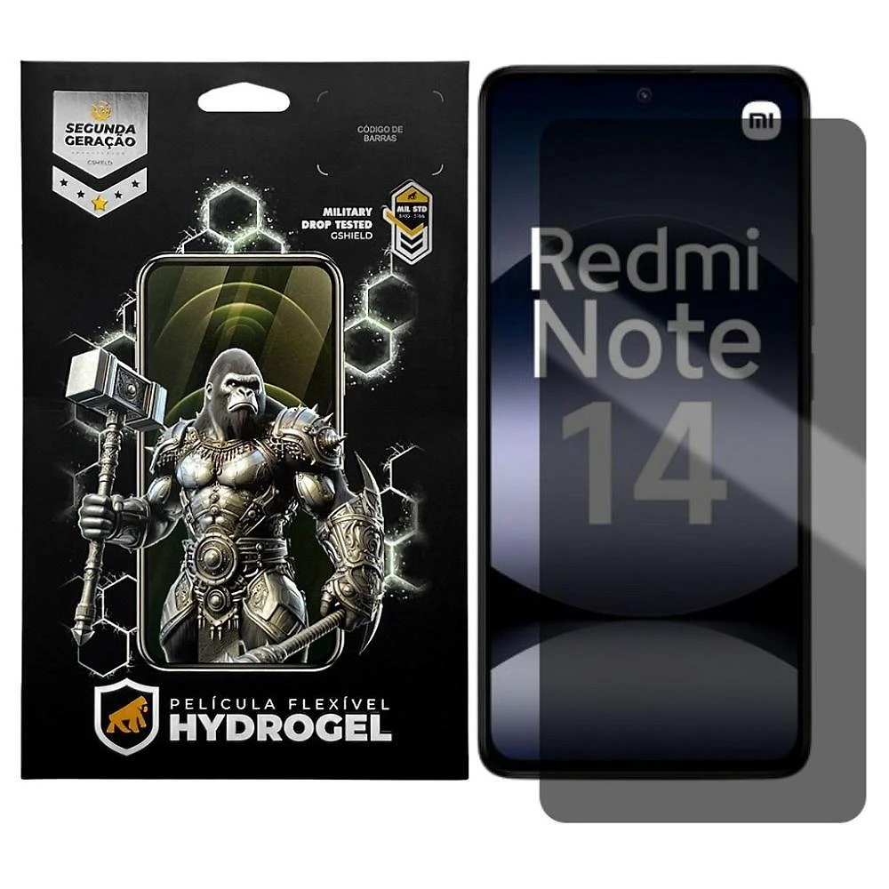 Película Para Xiaomi Redmi Note 14 - Privacidade Hydrogel - Gshield