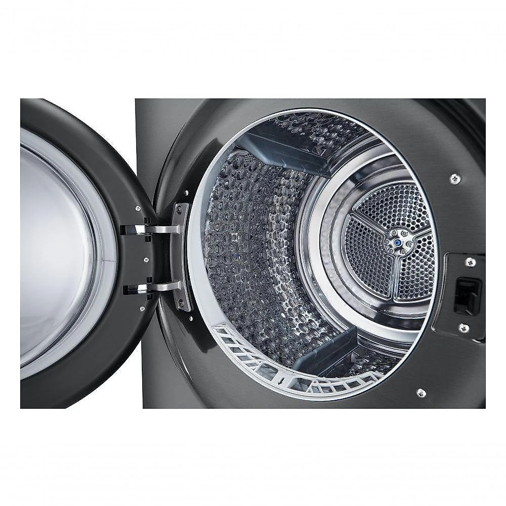 Lava e Seca Torre WashTower 14kg Black Inox 127V