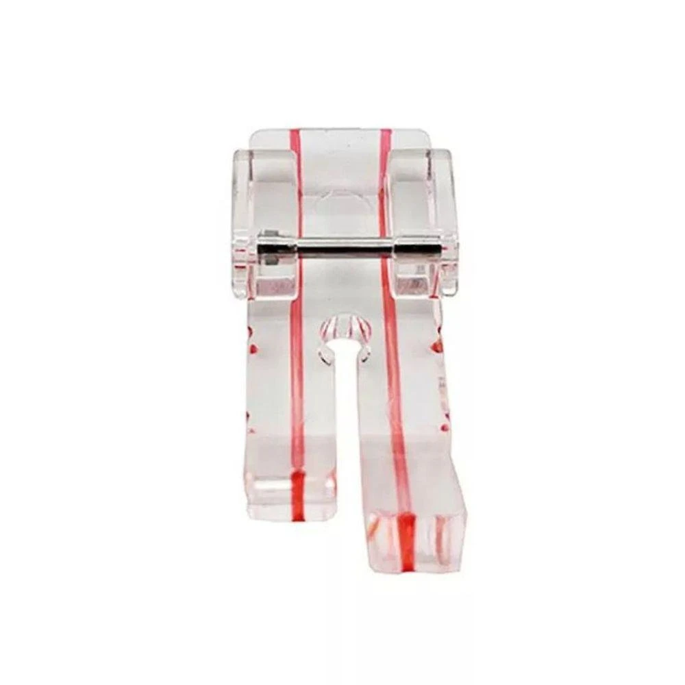 Pé Sapata Calcador Transparente Para Maquina De Costura Reta Domestica - 66142
