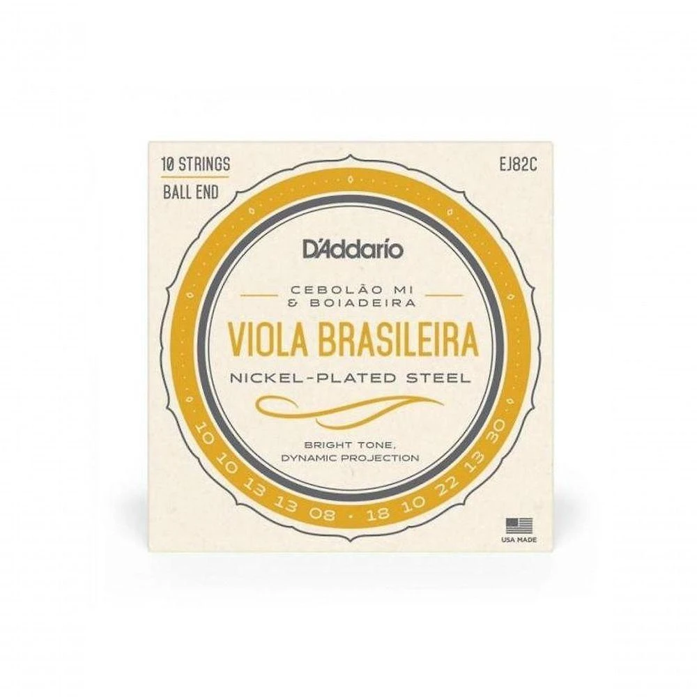 Encordoamento Para Viola Brasileira Cebolão Mi-boiadeira