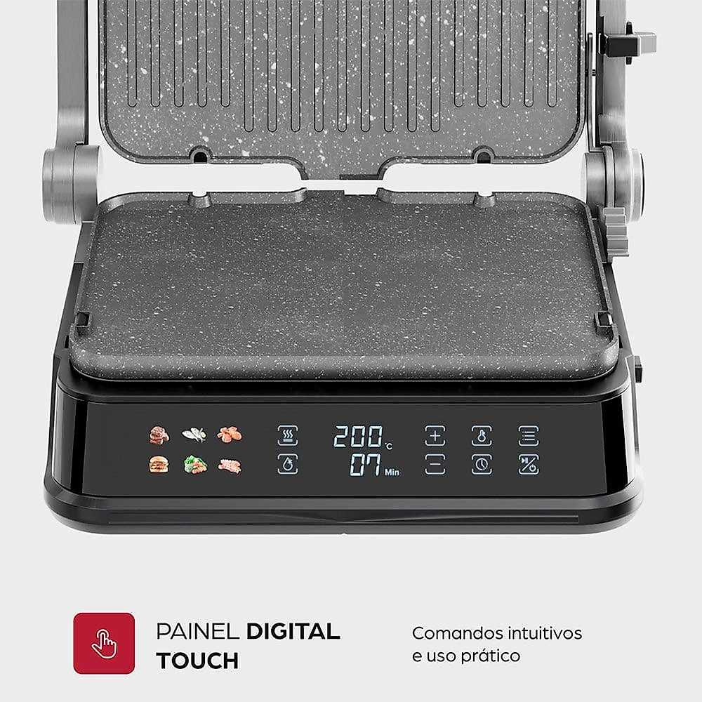 Grill Elétrico WAP com Chapas Antiaderentes Removíveis - WG2000 110