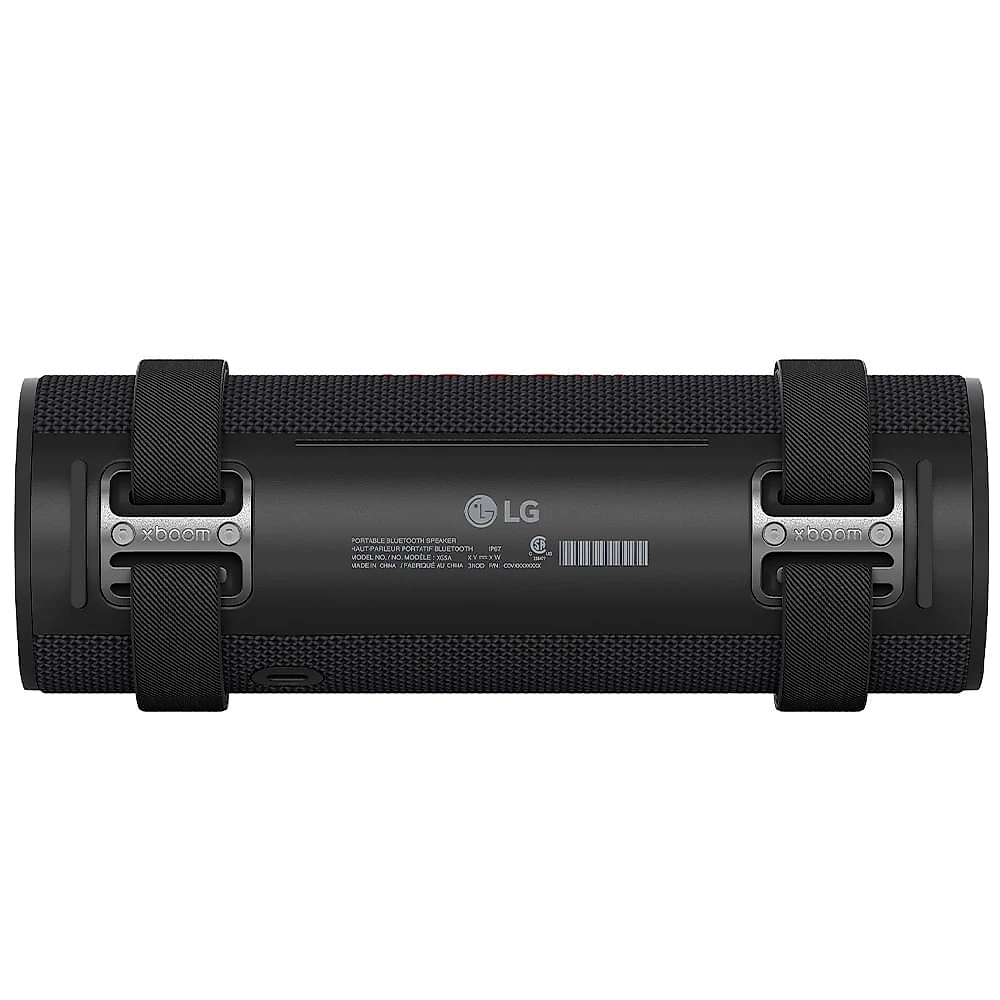 Caixa de Som LG XBOOM Grab, Recarregável, IP67, até 20h de Reprodução, Luzes Multicolor e Resistência Militar Bivolt