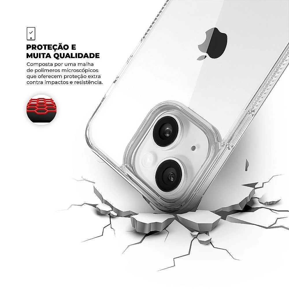 Kit Capa Anti-slip E Pelicula Defender Pro Privacidade Para Iphone 15 - Gshield