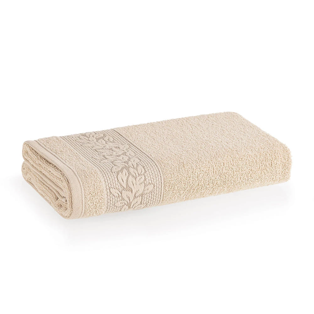 Kit Jogo de Banho 4 Toalhas Provence Bege Grão Karsten
