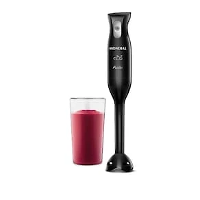 Mixer Mondial Pratic M-15-B 2 em 1 com Copo Medidor Preto – 200 W