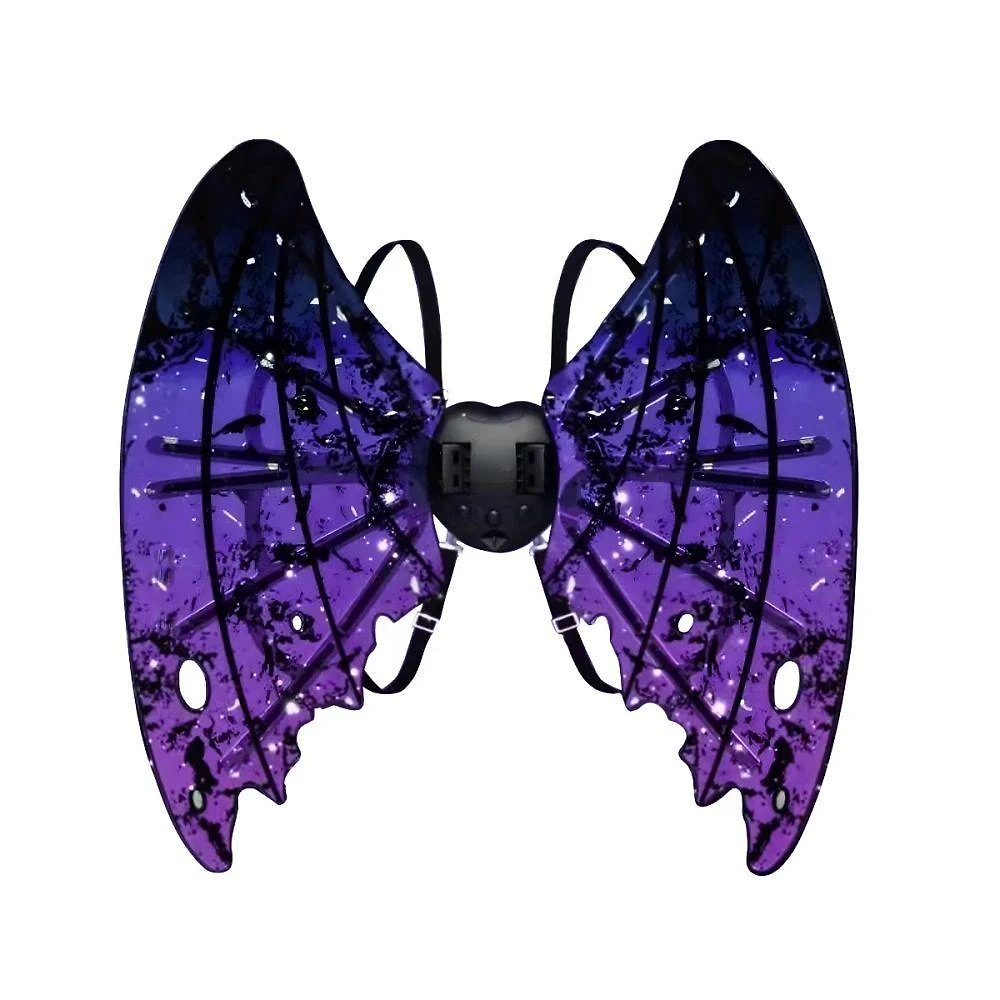 Fantasia Infantil com Asas de LED e Música Vampiro para Festa Halloween Cosplay Utimix