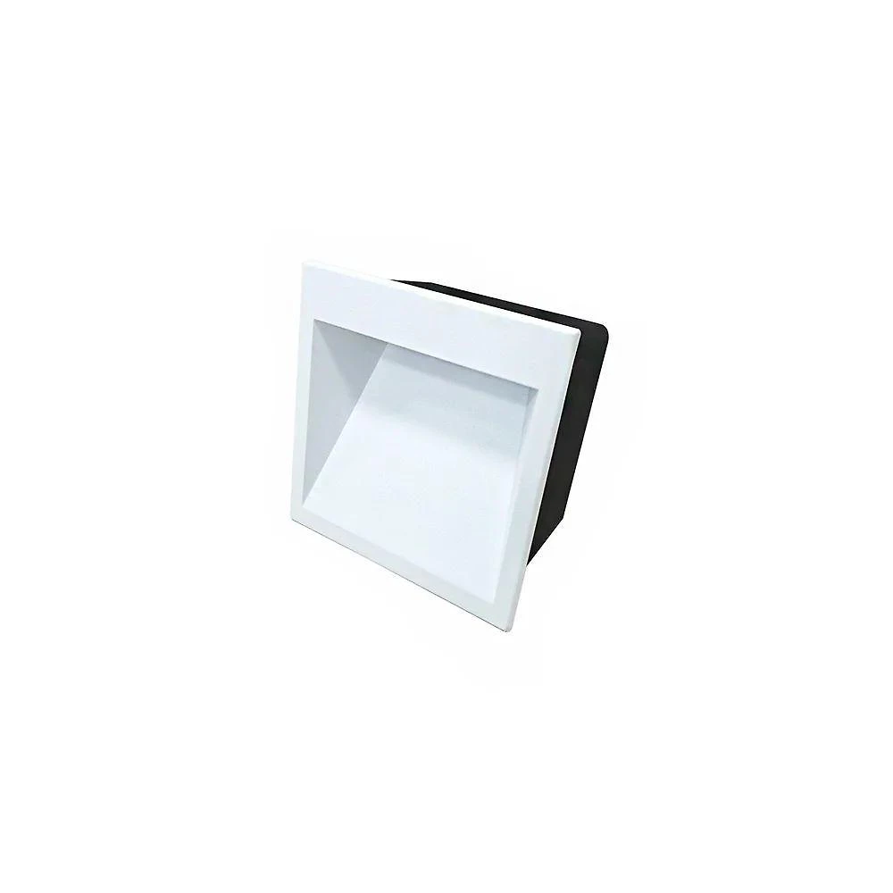 Balizador de Embutir Mylo LED 3W Bivolt IP67 3000K Branco Astraled