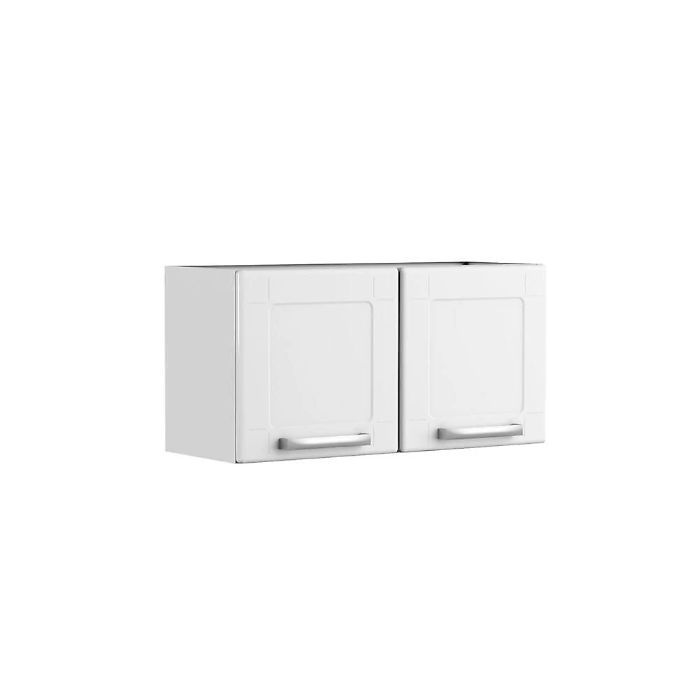 Cozinha Completa Aço Com Pia 14 Ptas 2 Gav Múltipla Branco