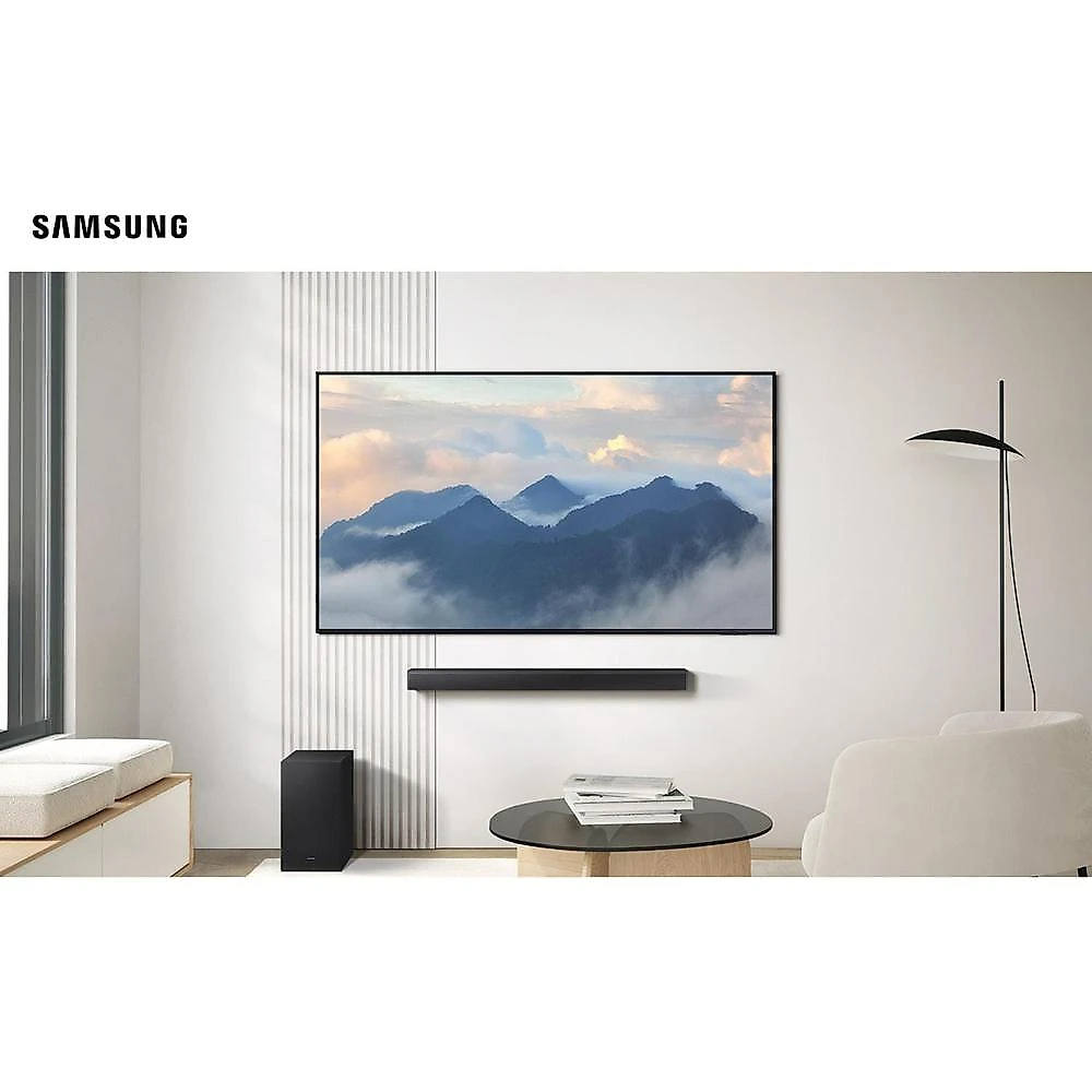 Soundbar samsung b-series hw-b650f/zd 370w bluetooth 3.1 canais dolby audio preto
