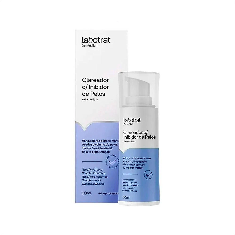 Labotrat Dermo Skin Clareador De Axila E Virilha Com Onibidor De Pelos 30ml