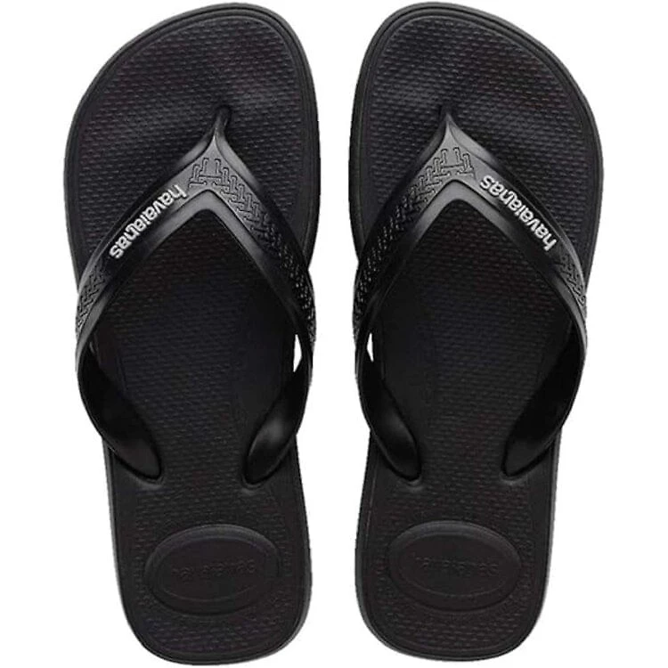 Chinelo Havainas Top Max Comfort - Preto - PRETO