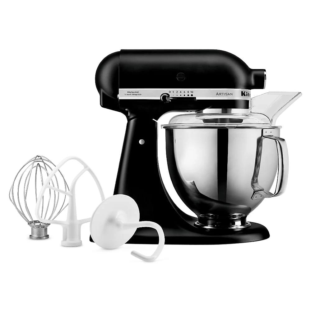 Batedeira Stand Mixer KitchenAid Artisan - Black Matte 110V
