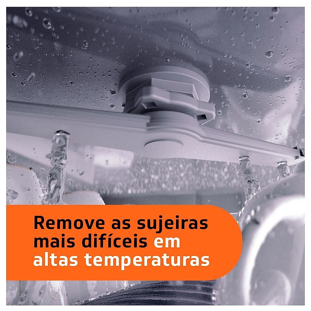 Lava Louças Brastemp Cinza Metálico com 08 Serviços e 05 Programas de Lavagem - BLF08B 110