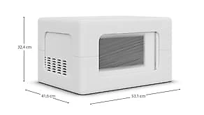 Micro-ondas Brastemp 23L BMS23AB com Multi Preparos e Descongelamento Perfeito Branco 110V