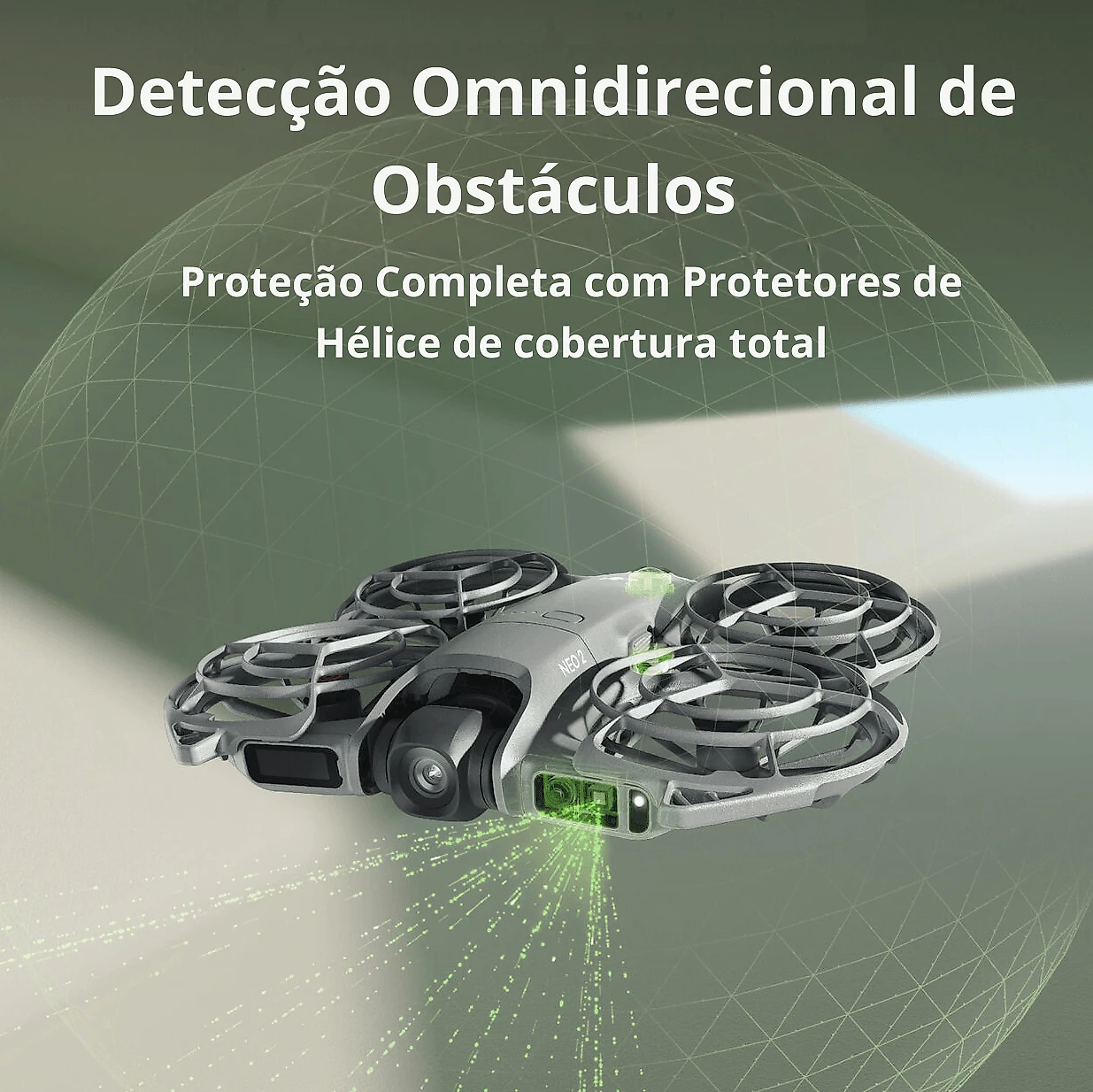Drone DJI Neo 2 Fly More Combo 4K com Controle RC-N3