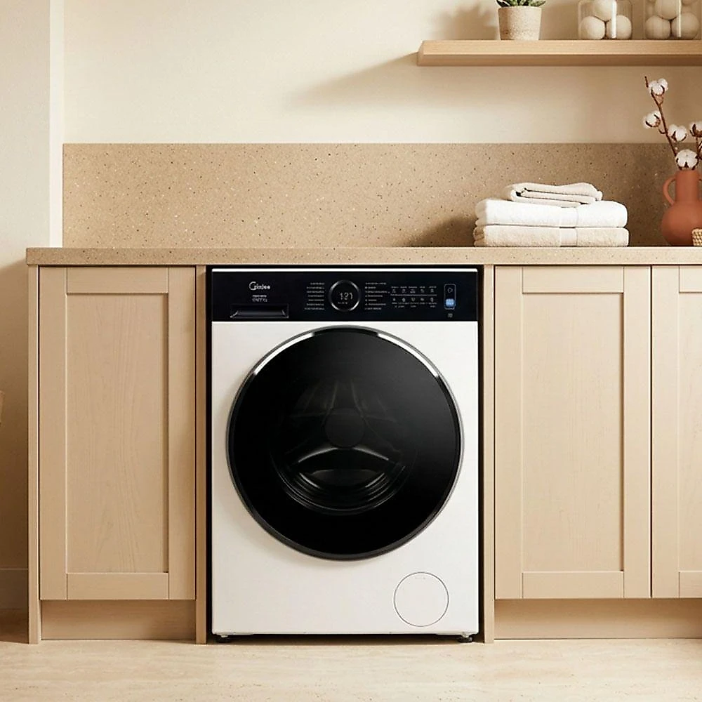 Lava e Seca Front Loading Automática Midea MF205D115WB-WK-01 11kg Branco 110V