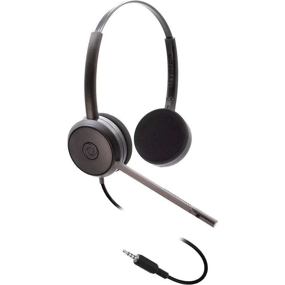 Headset Felitron Bravo P3 Stereo com Microfone e Áudio Hd com Cancelamento de Ruídos Preto