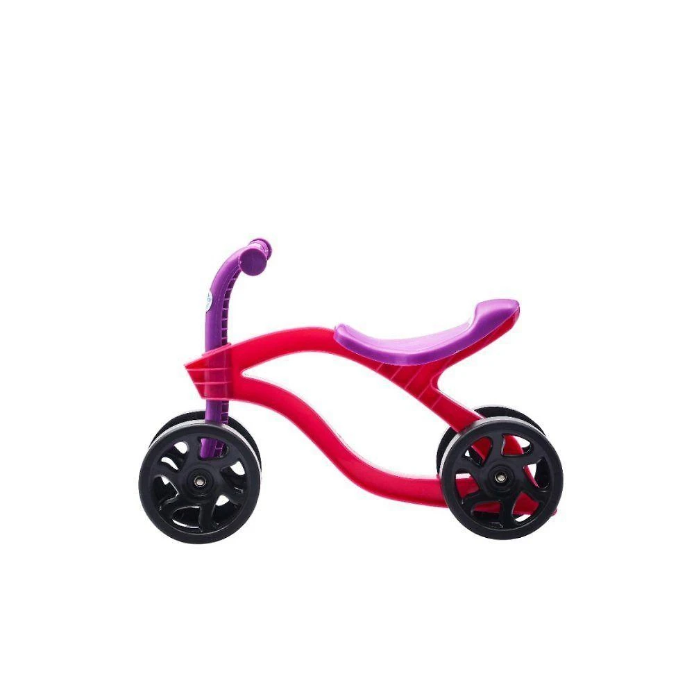 Bicicleta de Equilíbrio Infantil Futurista Rosa Unitoys