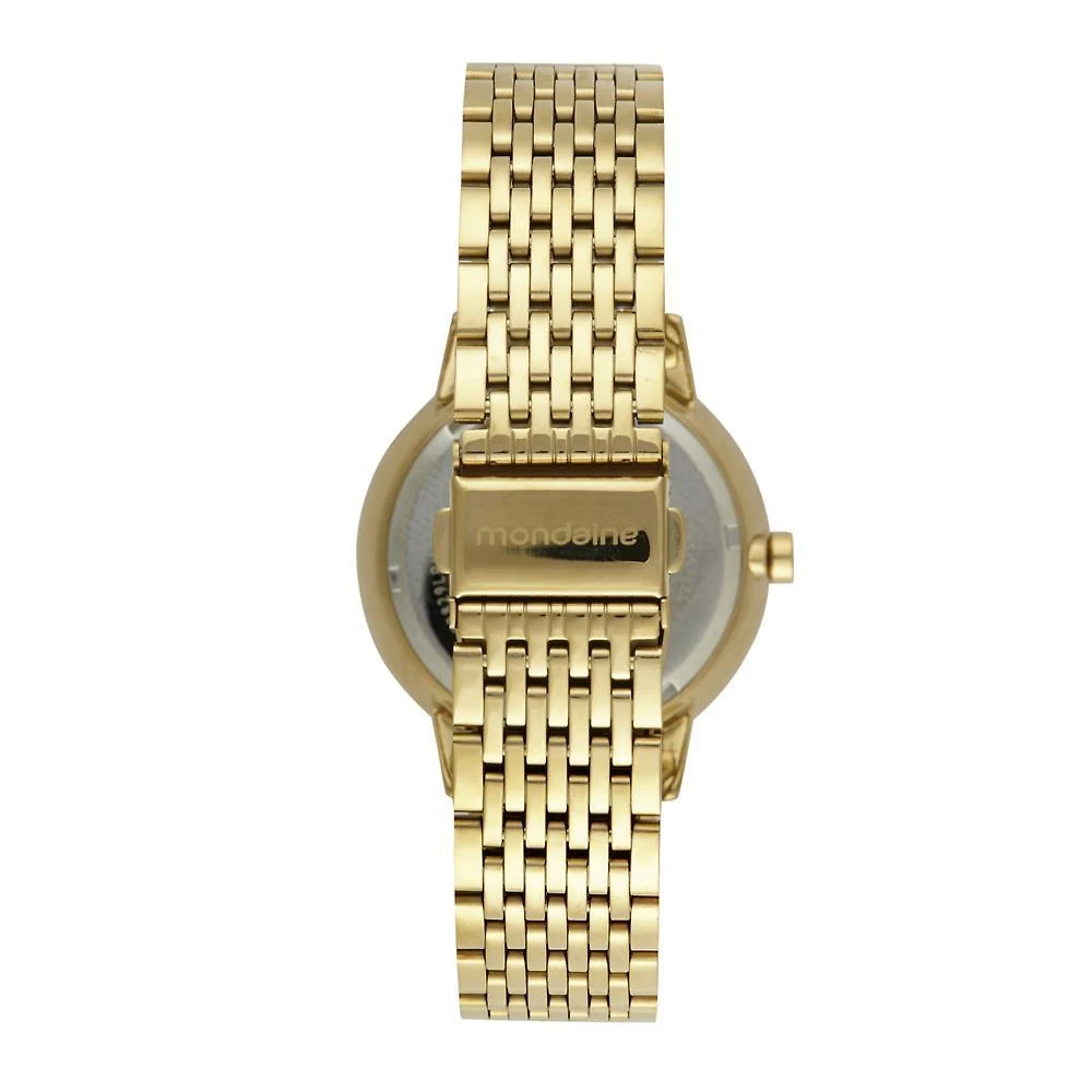 Miniatura Relogio Mondaine Feminino Ref: 32829Lpmvde1 Fashion Dourado