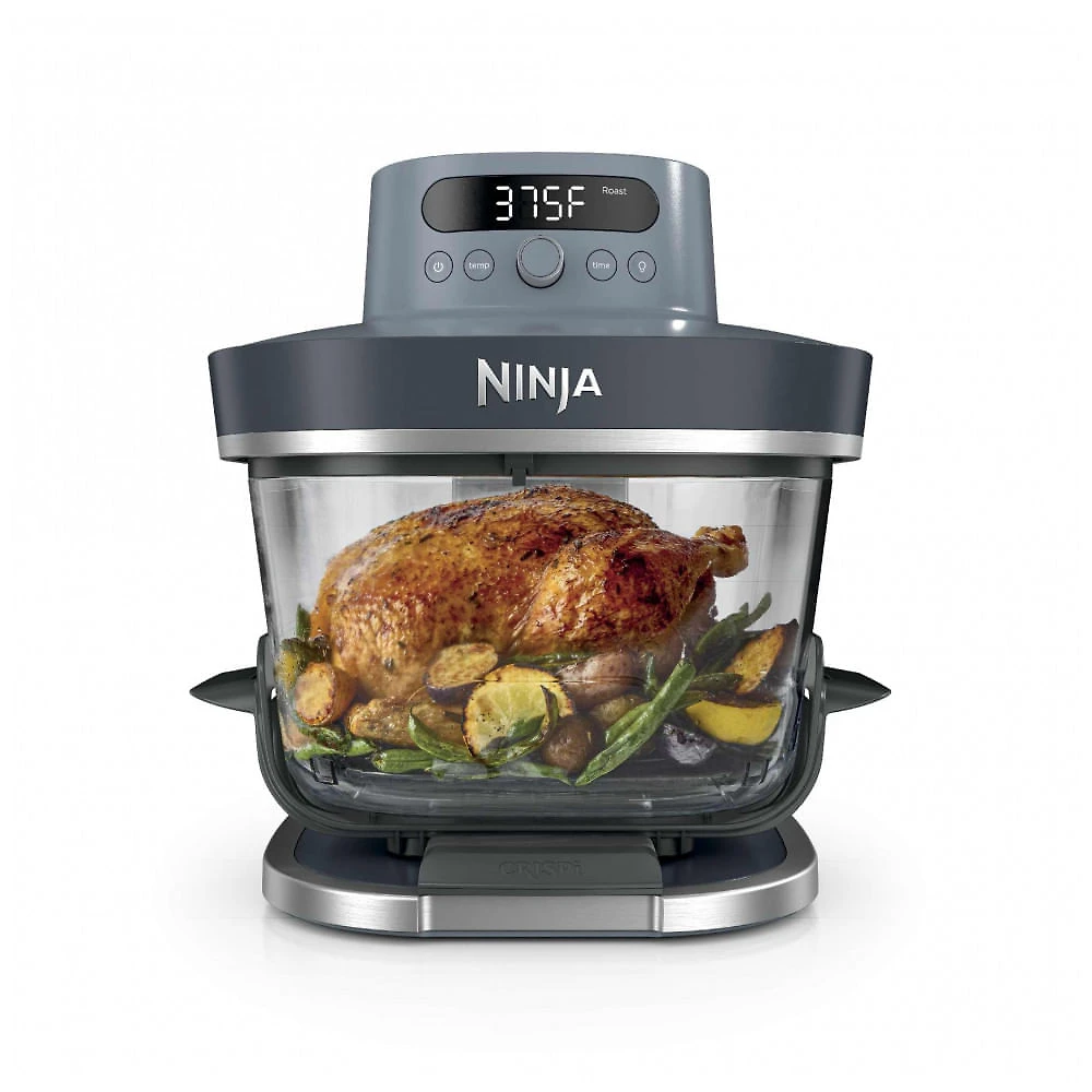 Fritadeira a Ar Ninja Crispi Pro AS101CY Vidro 6-em-1 5,7L Ciberespaço 110V