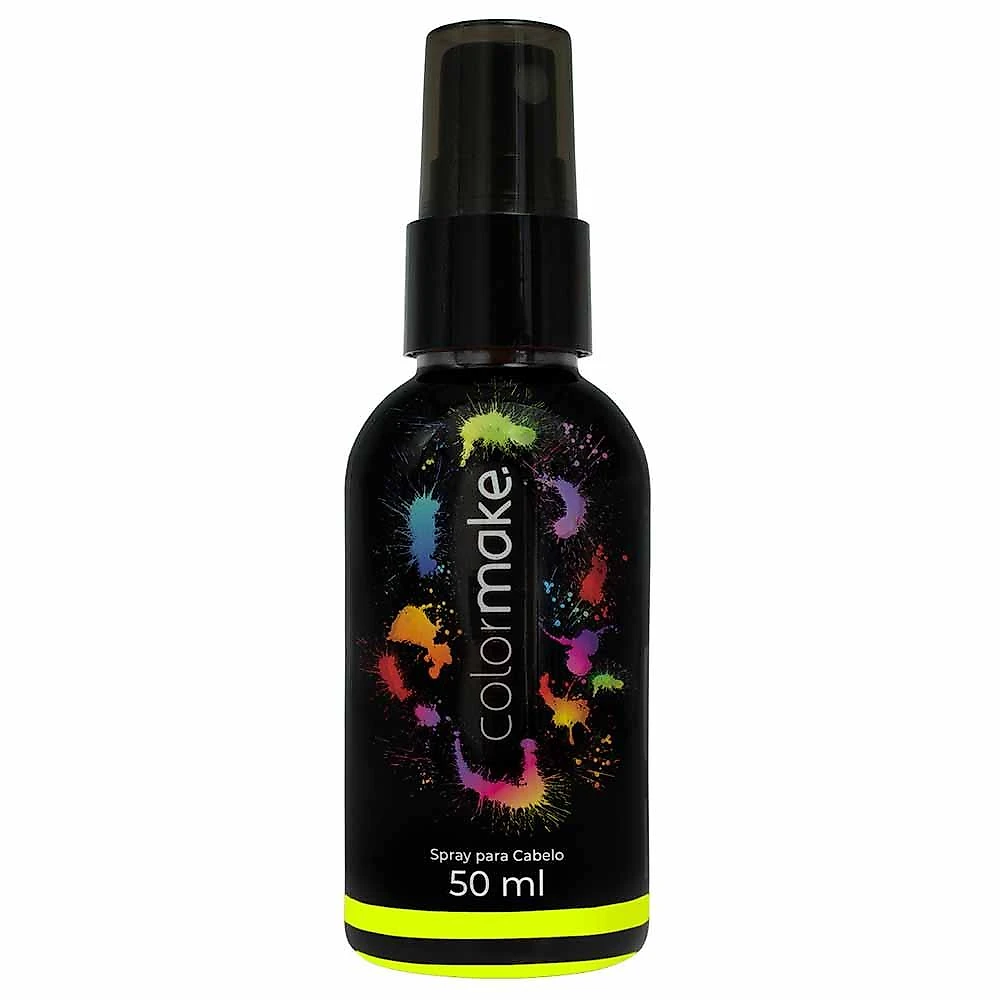 Spray para cabelo colormake neon 12 un
