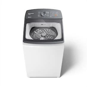 Lavadora de Roupas Brastemp BWF14AB 14kg Smart Sensor Ciclo Tira Mancha Cesto Inox Branca