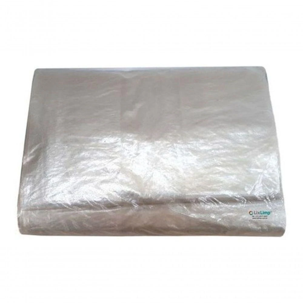Sacos para Lixo Transparente 200 Litros Normal 100UN Plástico Polietileno Alta Densidade Higipack