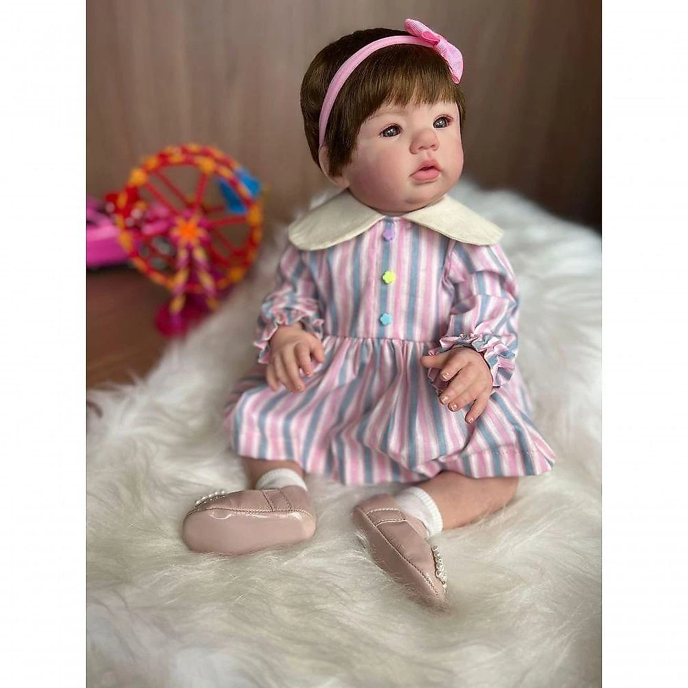 Bebê Reborn Elisa - Kit Simples Corpo Do Bebê Vinil