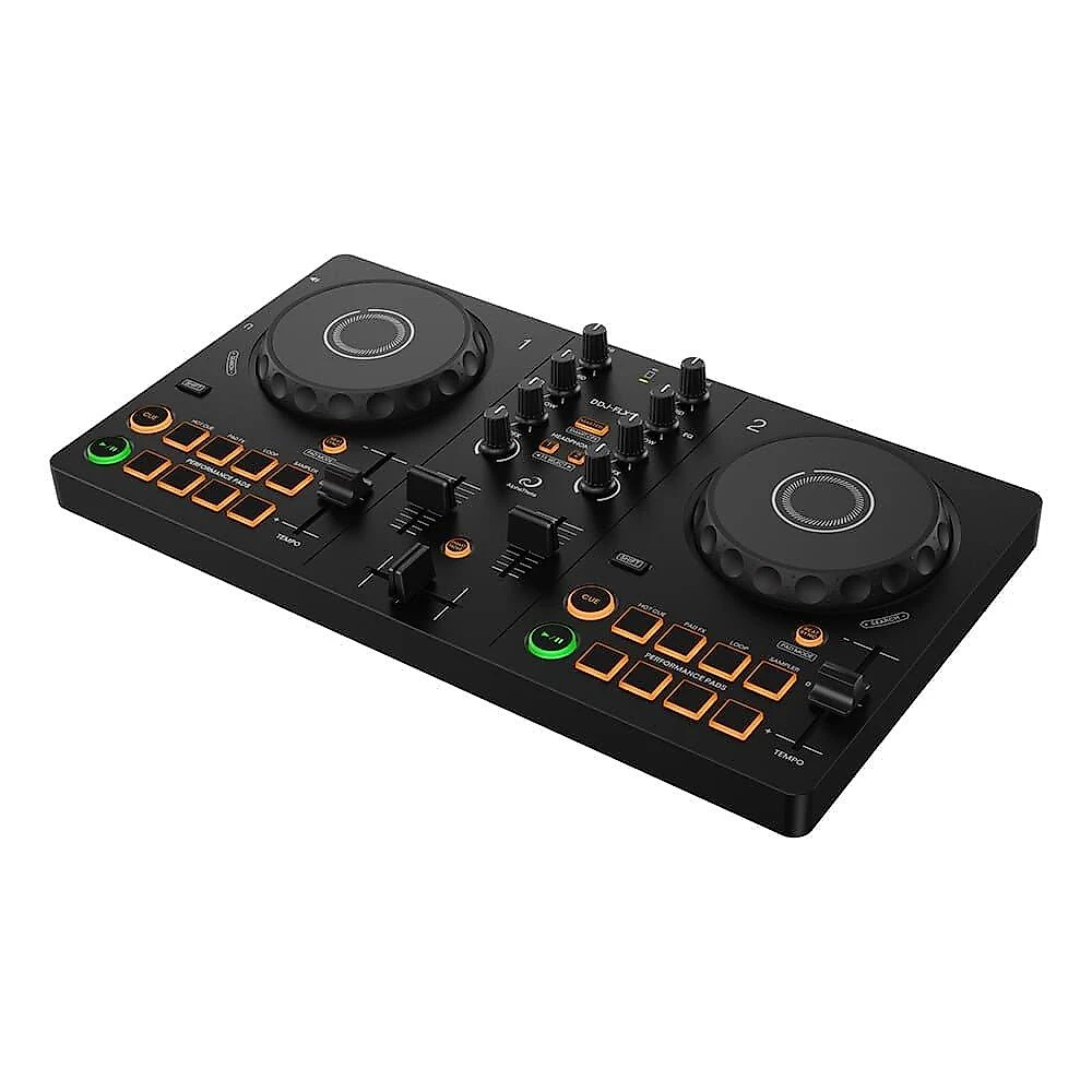 Controlador DJ Pioneer DJ DDJ-FLX2, 2 Canais, Bluetooth, USB-C, Preto