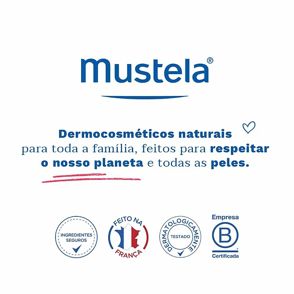 Mustela bebê kit - gel de banho + hidratante corporal