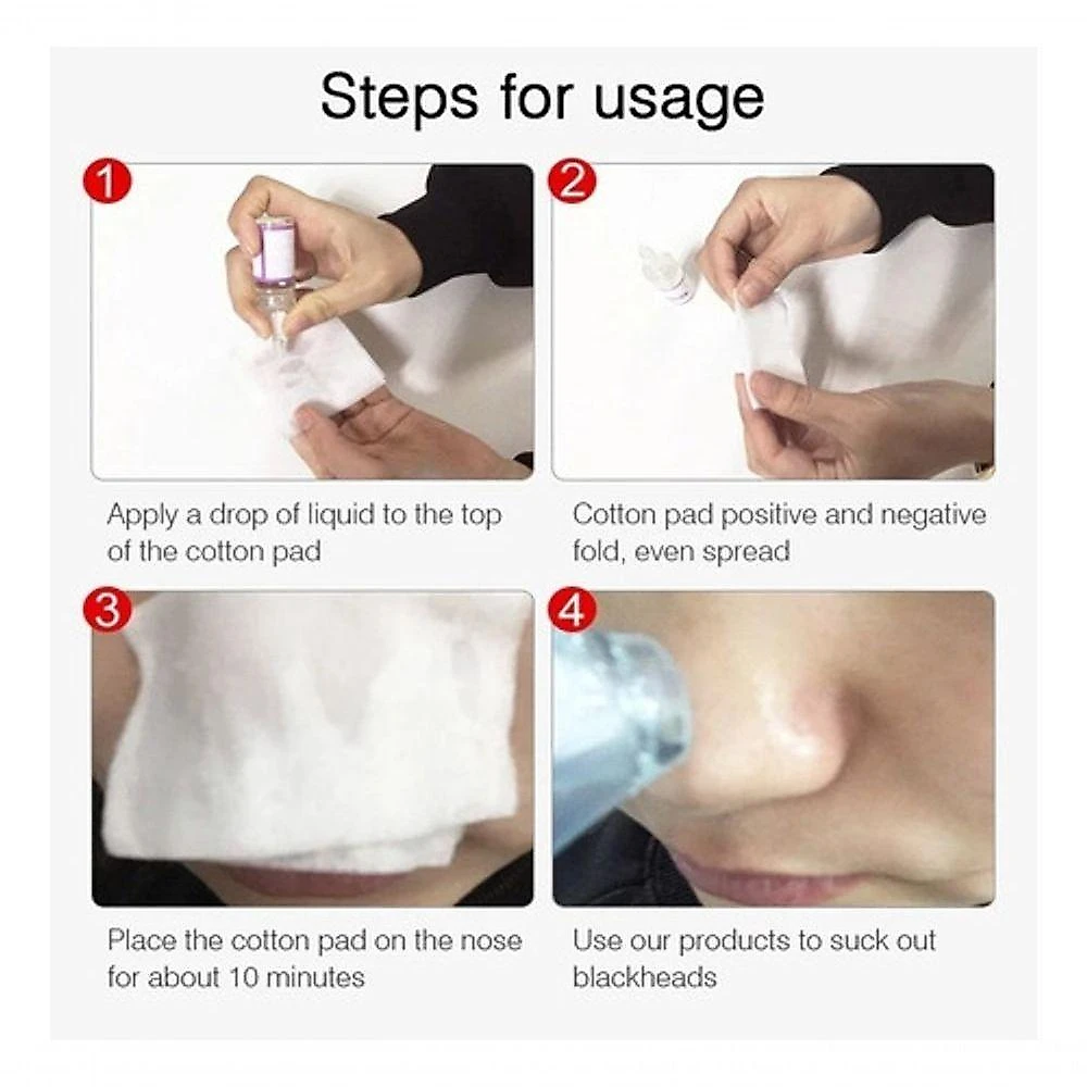 Máquina Sucção A Vácuo Remove Cravo Aparelho Acne Cleaning
