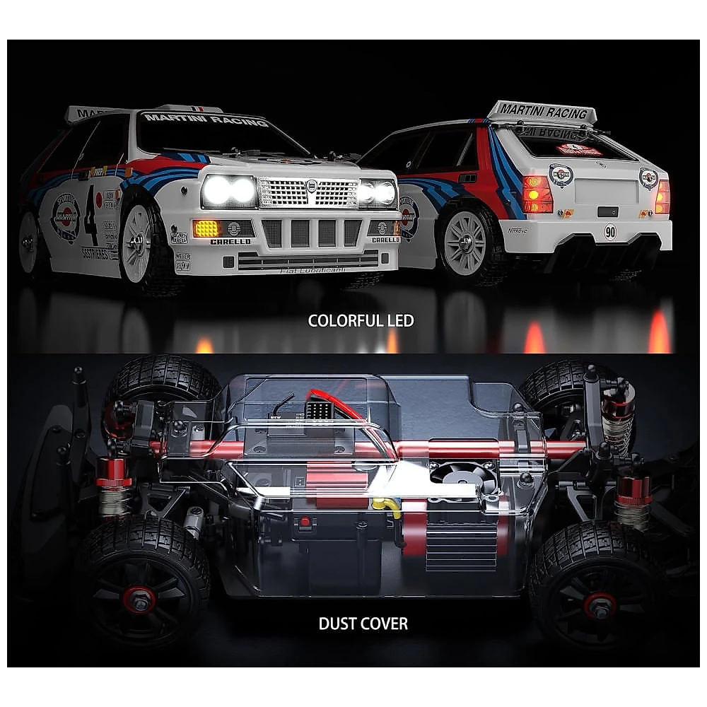 Carro RC 4x4 Hyper 14302 sem escova, escala 1 14, all road e drift, alta velocidade 2.4G 4WD Fenamx
