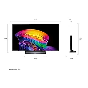 Smart TV 55" 4K LG OLED55C6PSA OLED 120Hz Evo AI WebOS 26 Dolby Vision