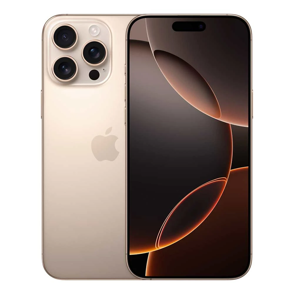 Miniatura iPhone 16 Pro Max Apple (256GB) Titânio Deserto, Tela de 6,9", 5G e Câmera de 48MP Bivolt