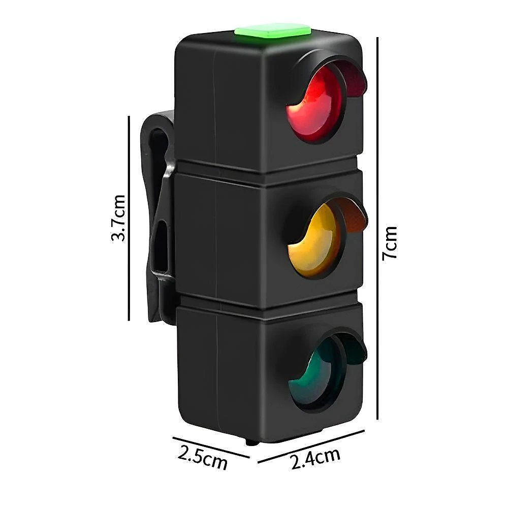 Lanterna Traseira Sinalizadora Bicicleta Semáforo Sinalização - 7 Modos Led, Recarregável E à Prova De Chuva