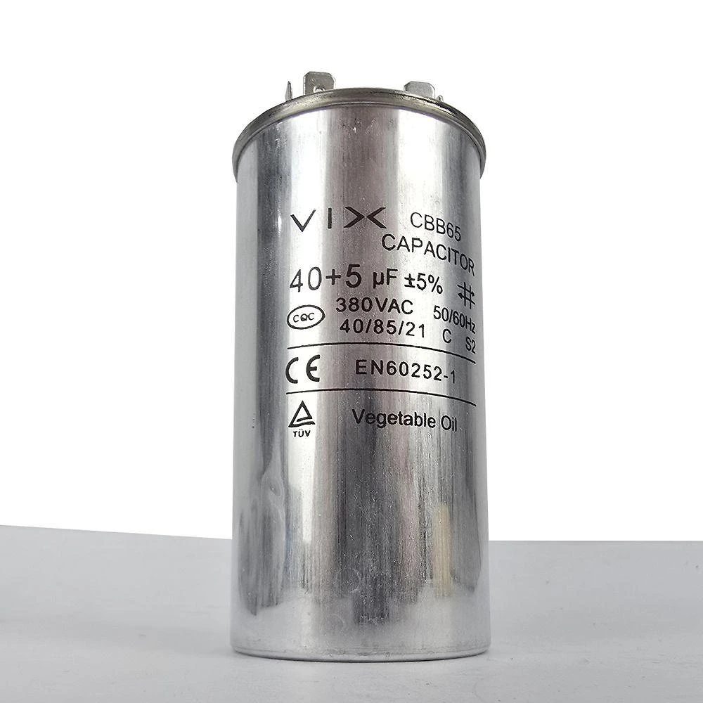 Capacitor Ferramentar 40+5uF 380V para Ar Condicionado e Refrigeração