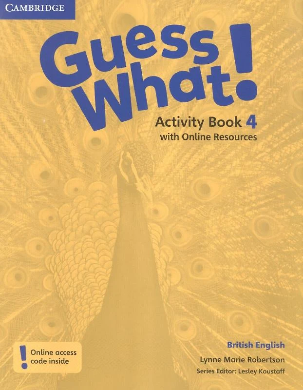 Guess What! 4 Ab With Online Resources - British