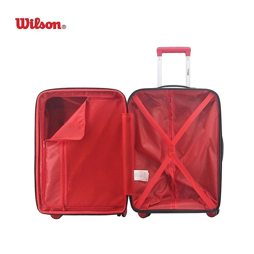 Mala de Bordo 43L em Polipropileno com Expansível e Fechamento por Combinação P Vermelho Wilson