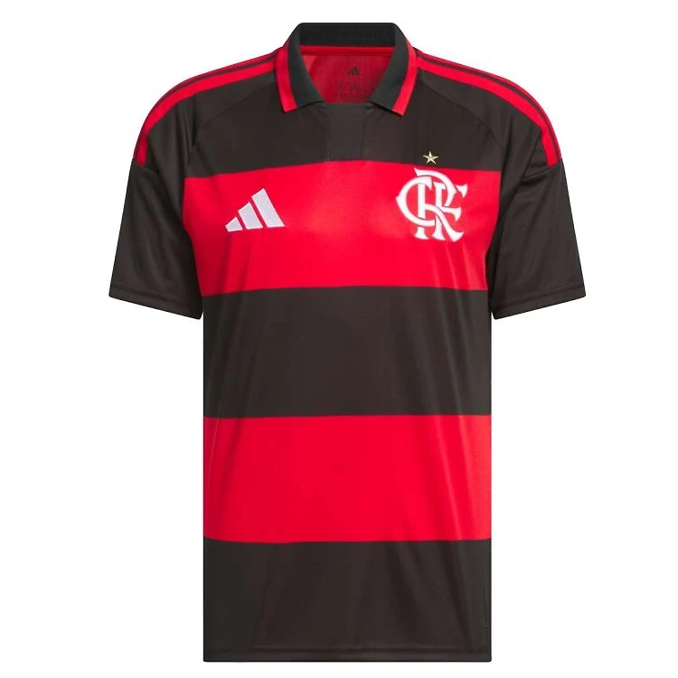 Camiseta Adidas Flamengo I 2627 Masculino - Vermpto - VERM/PTO