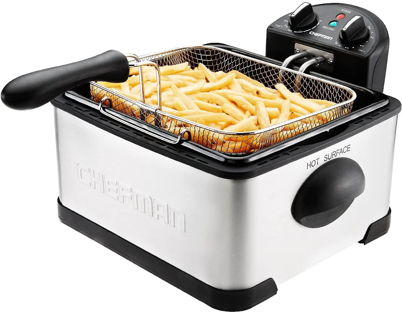 Chefman Fritadeira Elétrica Industrial a Óleo 45L com C
