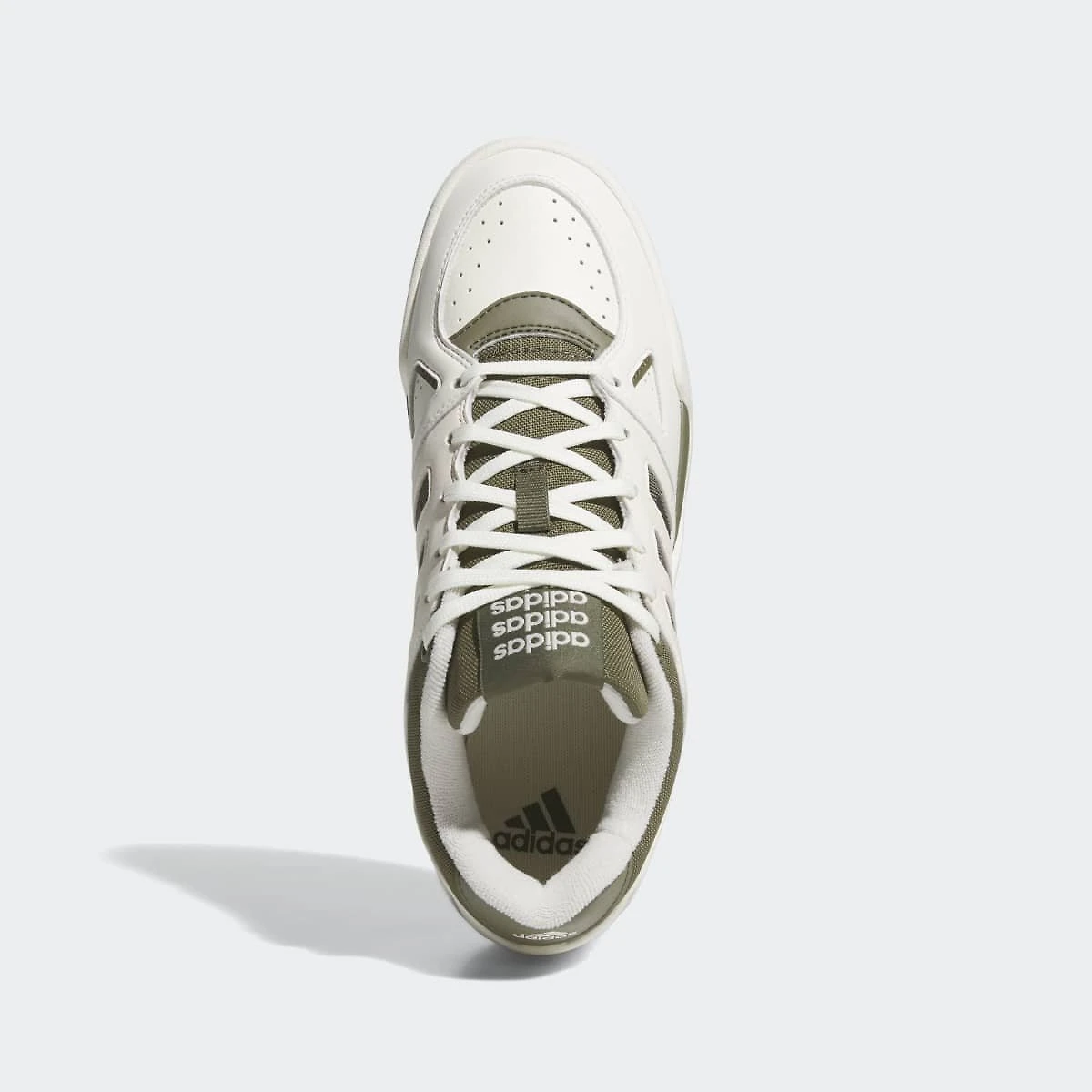 Miniatura Tênis Adidas Midcity Low Masculino Branco+Marrom - 34
