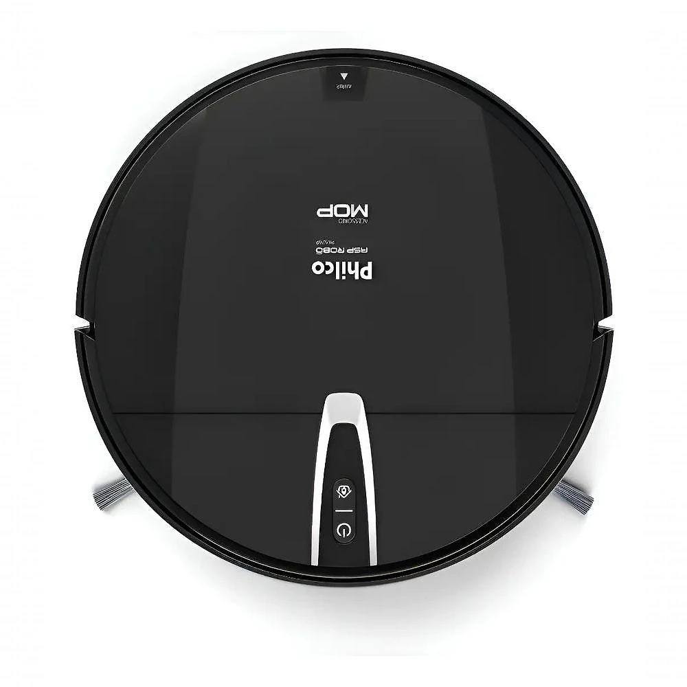 Aspirador de Pó Robô Philco PAS26P 35W 90min Mop Seco e Molhado Preto Bivolt