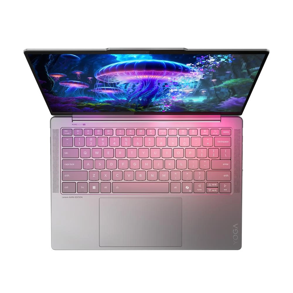 Notebook Lenovo Yoga Slim 7i Edição Aura Intel Core Ultra 7 258V 32GB 1TB SSD Windows 11 14" - 83NM0000BO Luna Grey