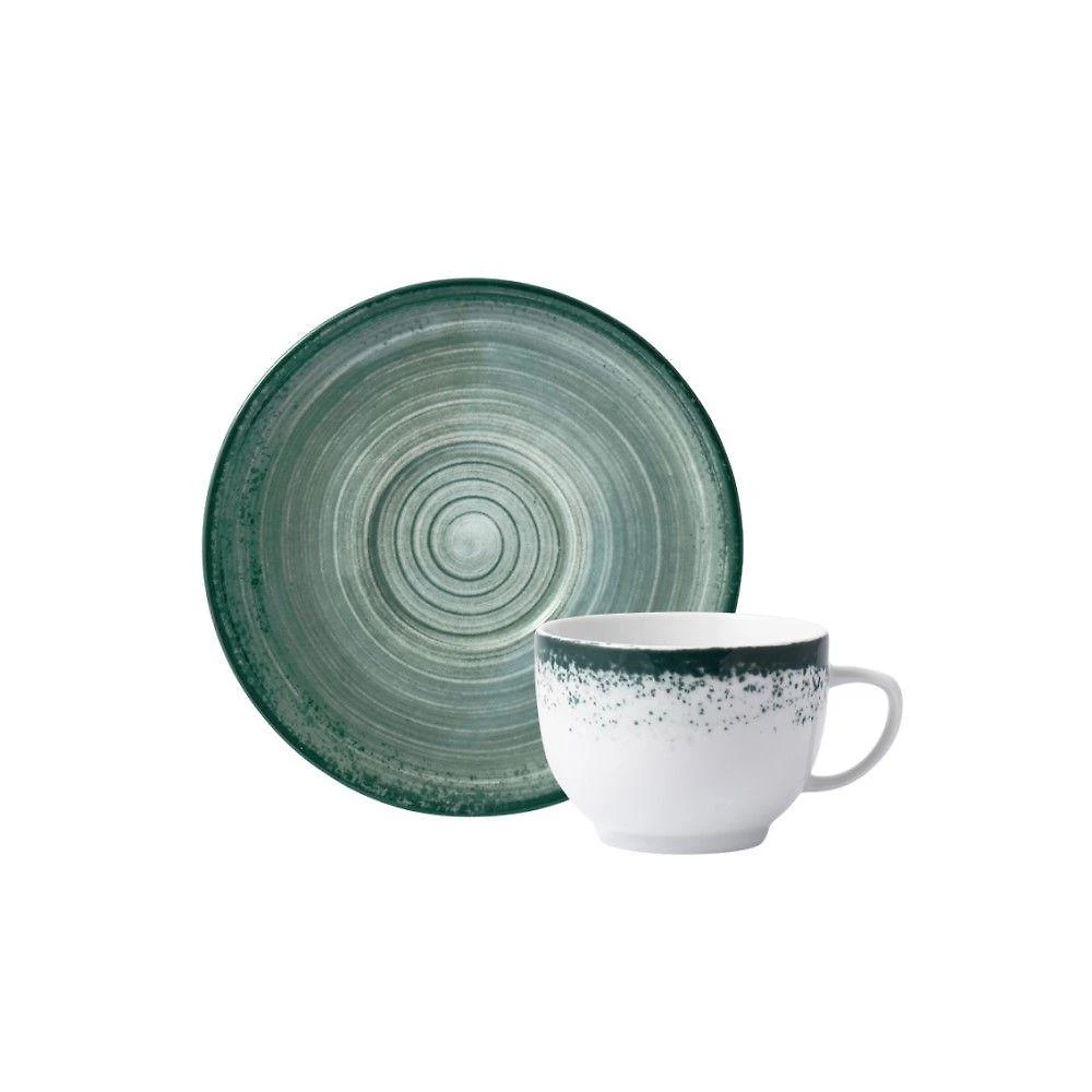 Aparelho De Jantar 42 Peças Esfera Verde Schmidt