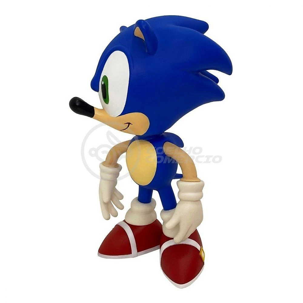 Boneco Action Figure Sonic Articulado 23cm
