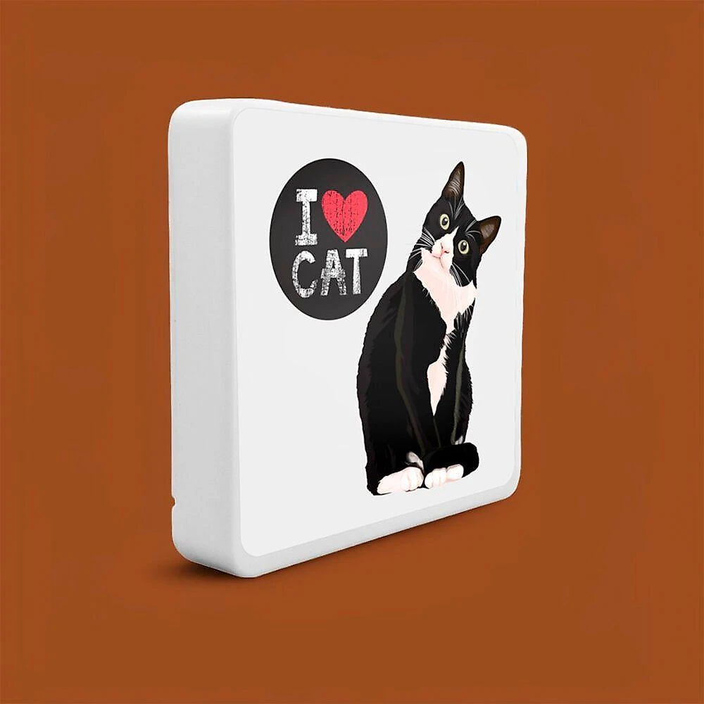Luminária Usb Slim Gatos Iluminados - Elegância E Conforto Para O Seu Lar!