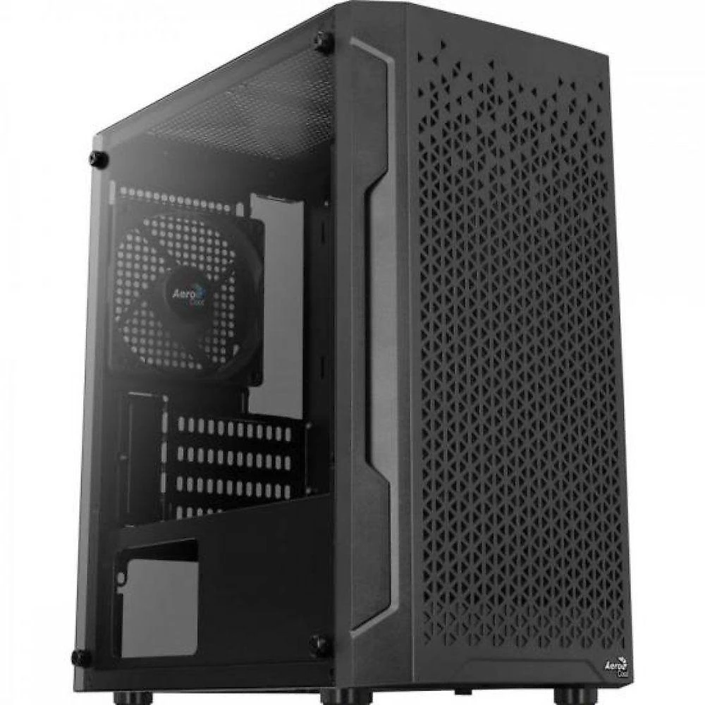 Gabinete Gamer Trinity Mini Tower Micro ATX Vidro Temperado com Suporte para Watercooler Preto