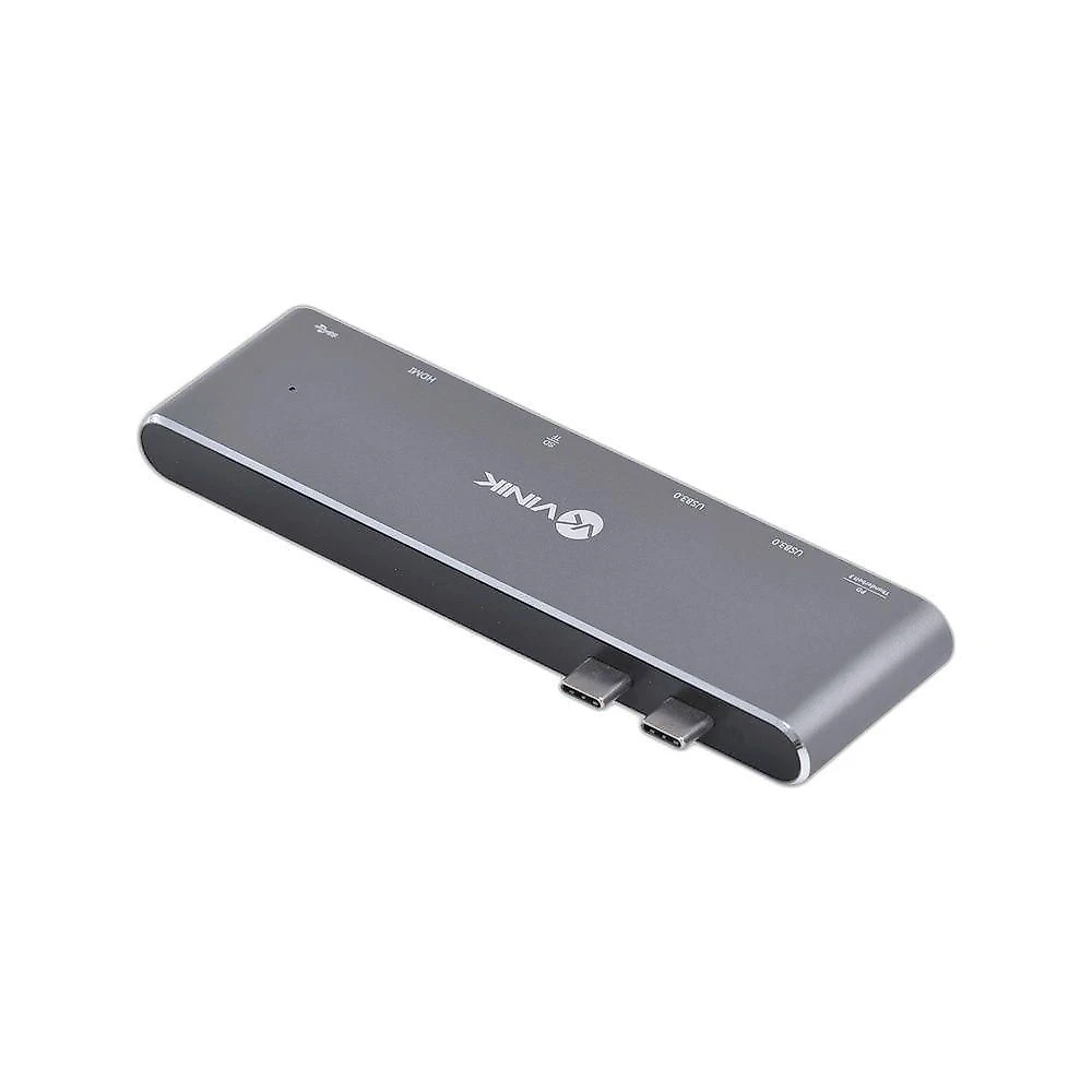 Hub USB HC-72 com Thunderbolt 3 Power Delivery 100W HDMI 4K USB 3.0 Vinik